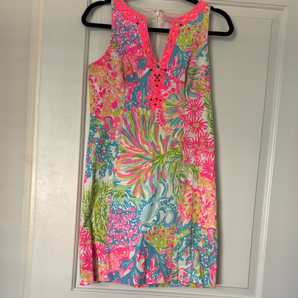 Lilly Pulitzer Ryder Beaded Shift Dress